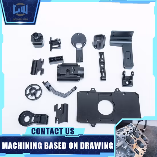 OEM-bearbeitete, werkseitig bearbeitete Fertigung, kundenspezifischer CNC-Fräsbearbeitungsservice für Aluminium, Stahl und Metall